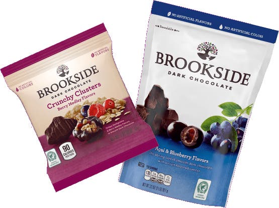 bags of brookside dark chocolate candy