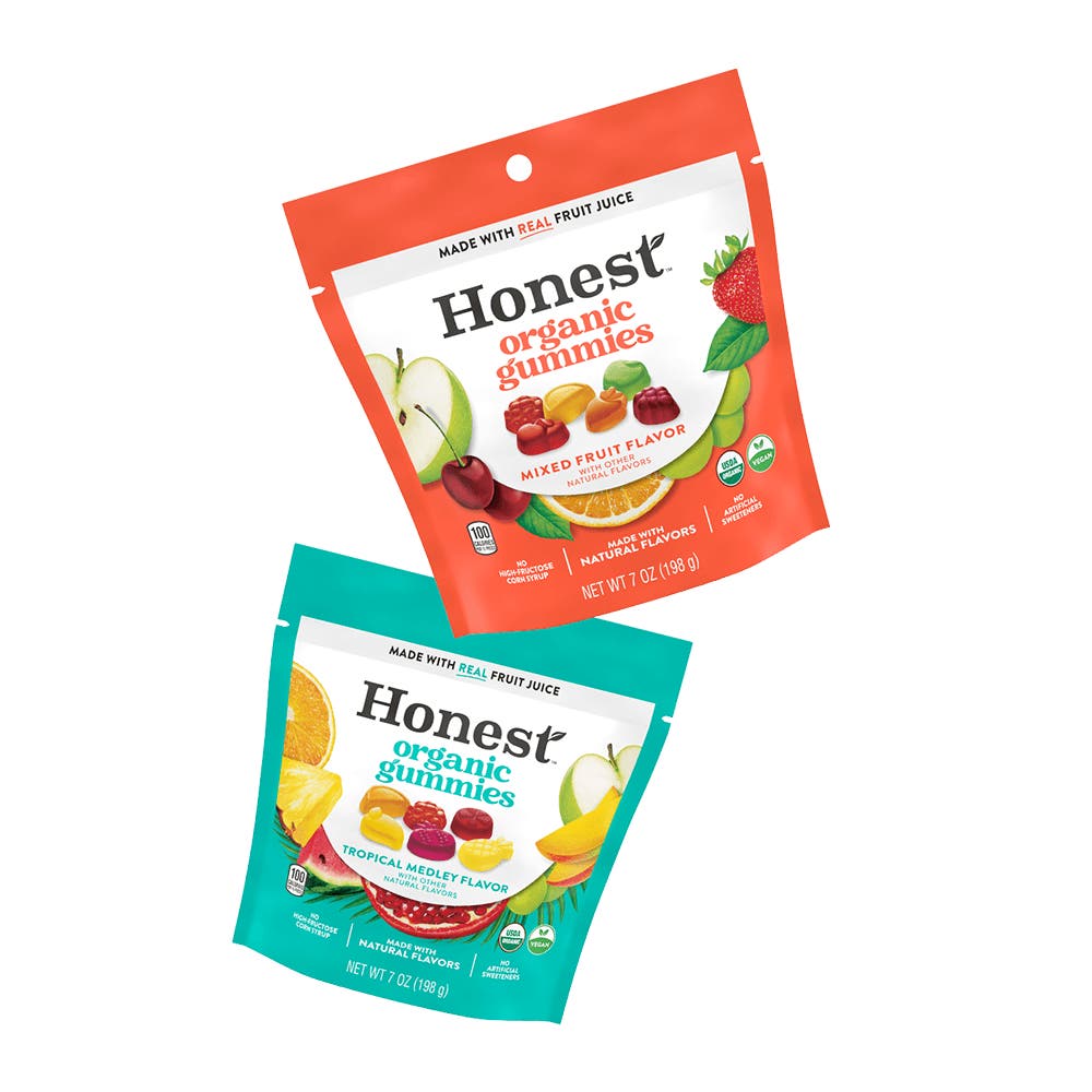 bags of honest organic gummies