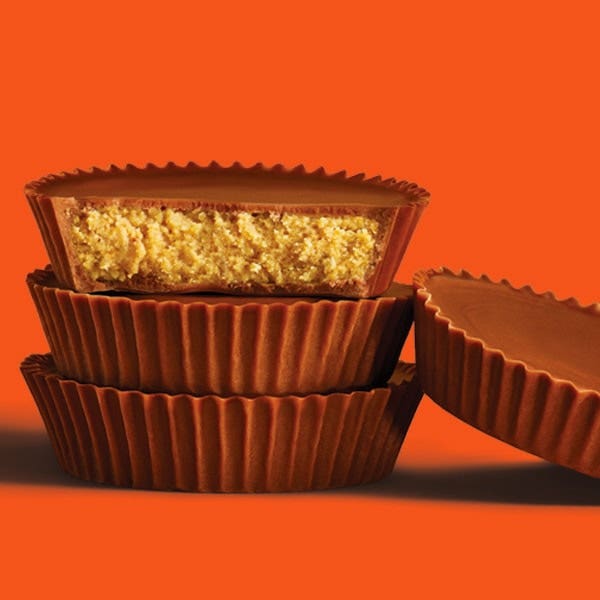 Reese's Peanut Butter Cups Stacked