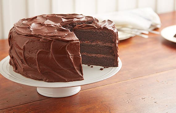 Perfectly Chocolate Chocolate Cake