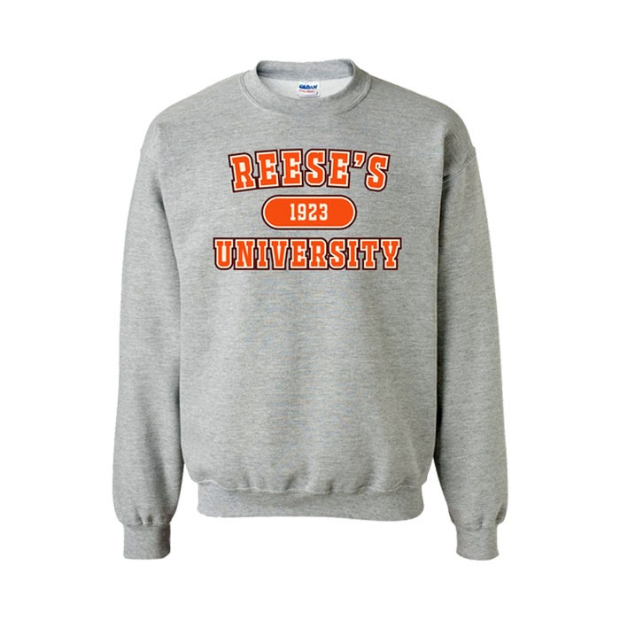 REESE'S U Grey Crewneck