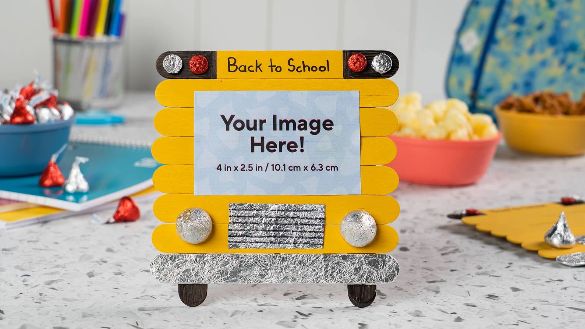 back to school photo frame