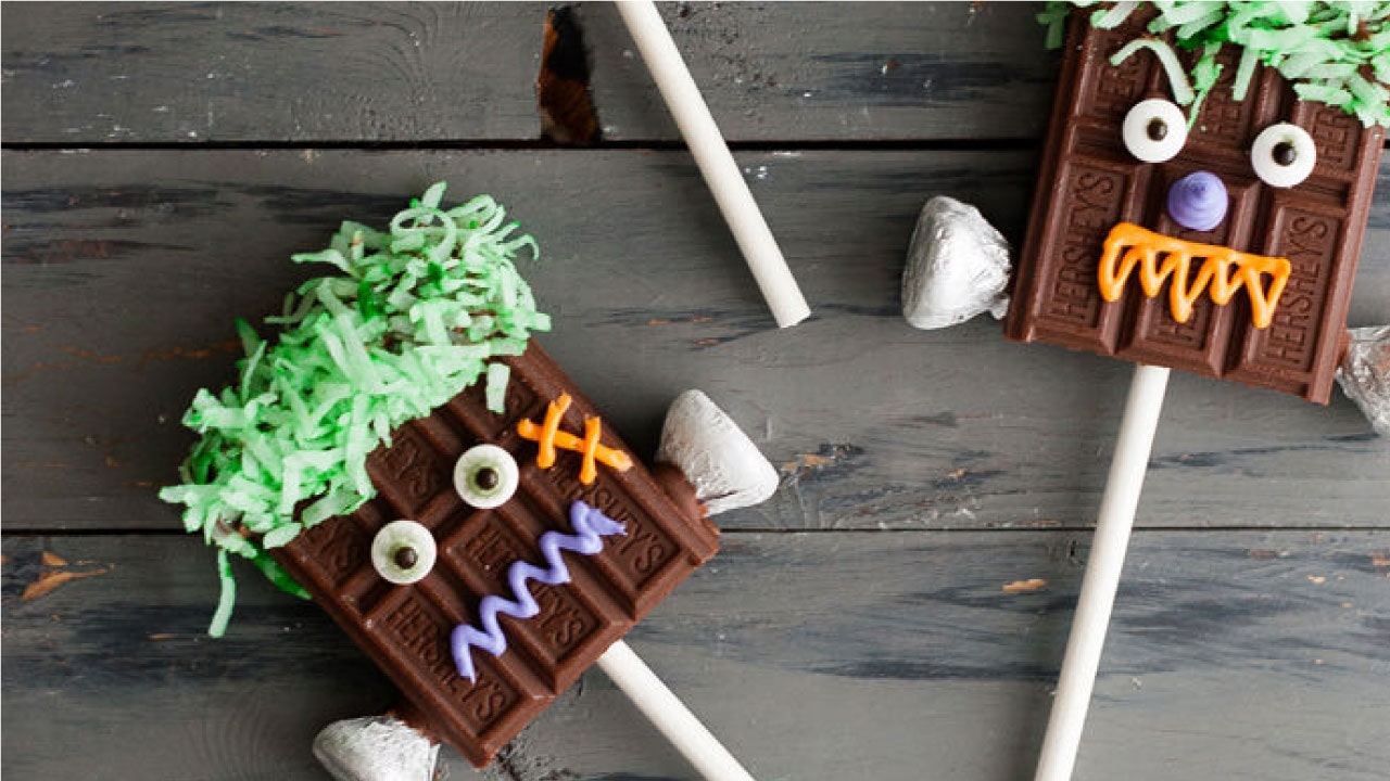 chocolate monster pops