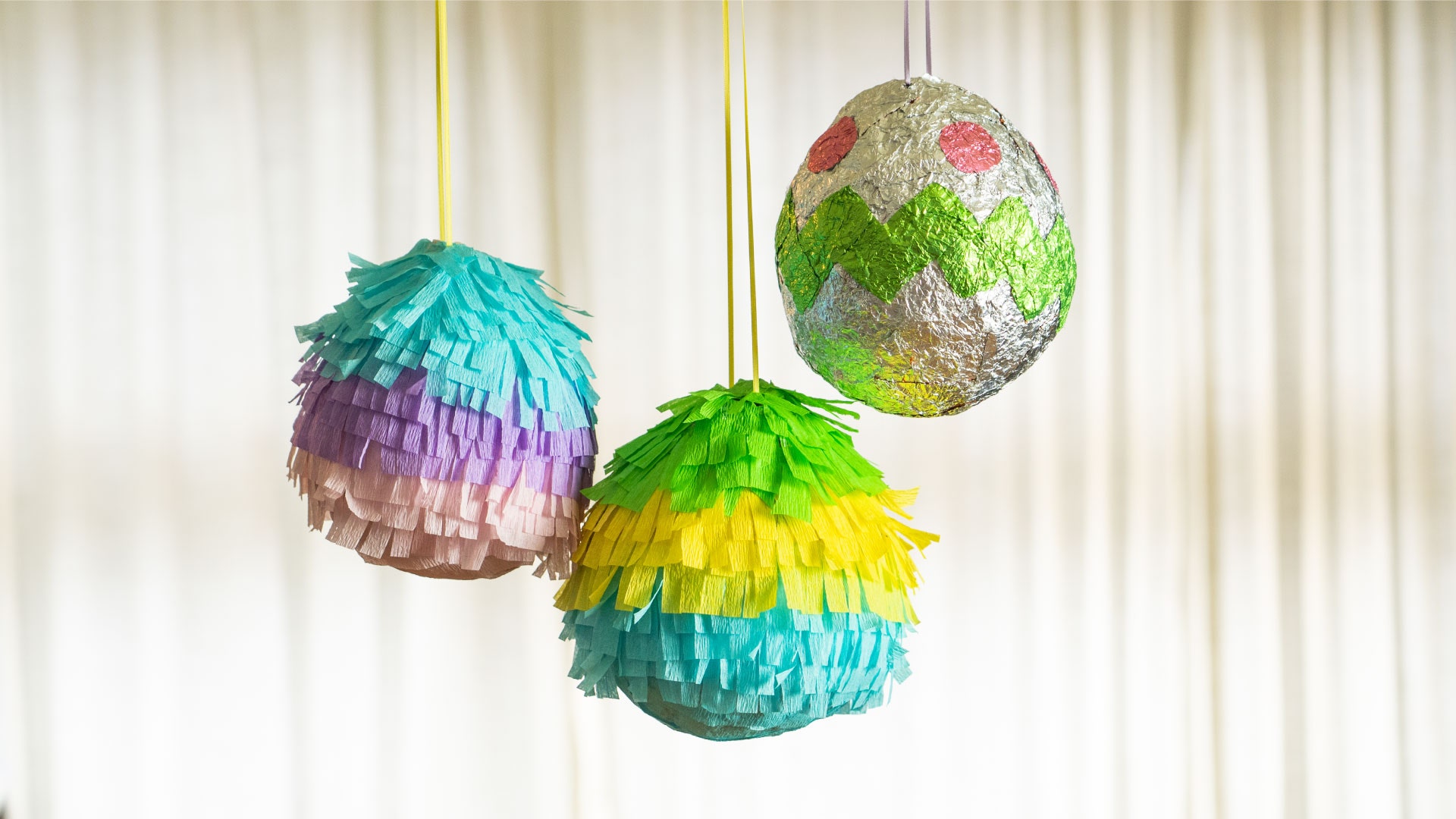 mini easter egg pinatas