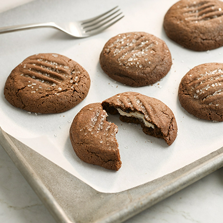 Peppermint Pattie Cookies