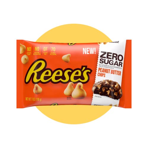 bag of reeses zero sugar peanut butter chips