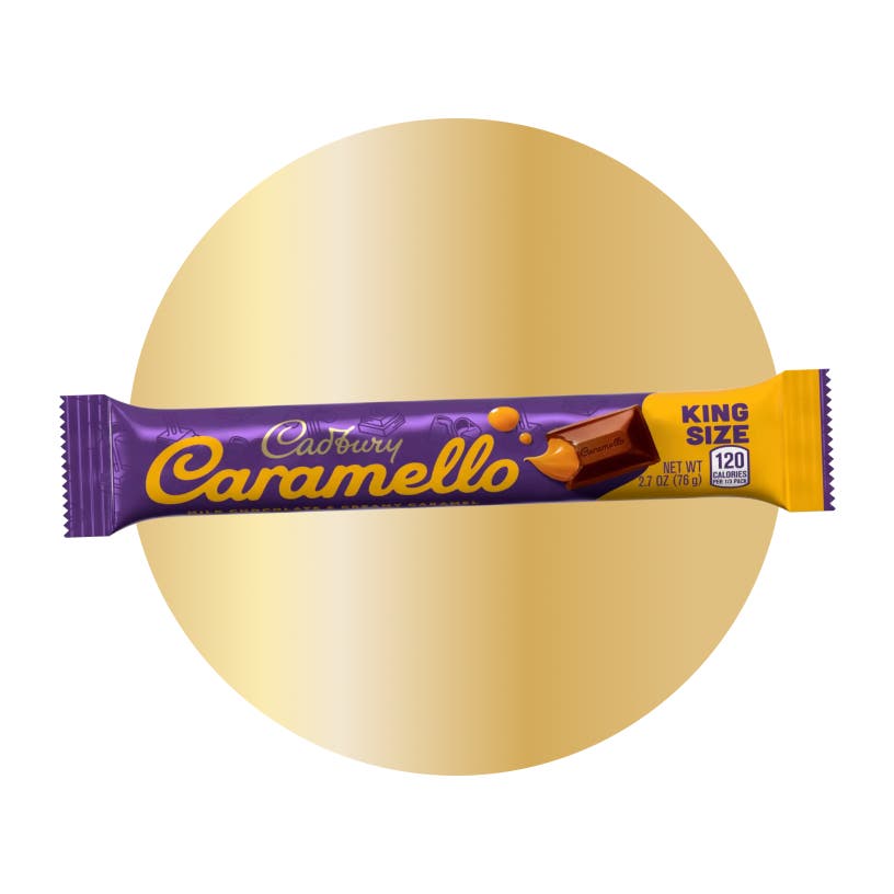 cadbury king size caramello bar