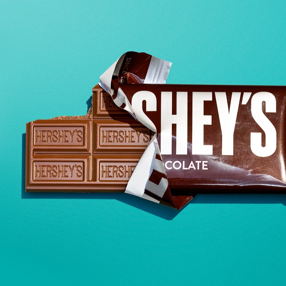 Unwrapped HERSHEY'S Bar