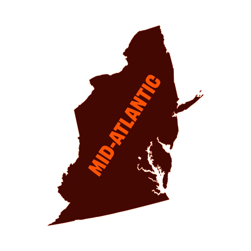 mid atlantic region tile