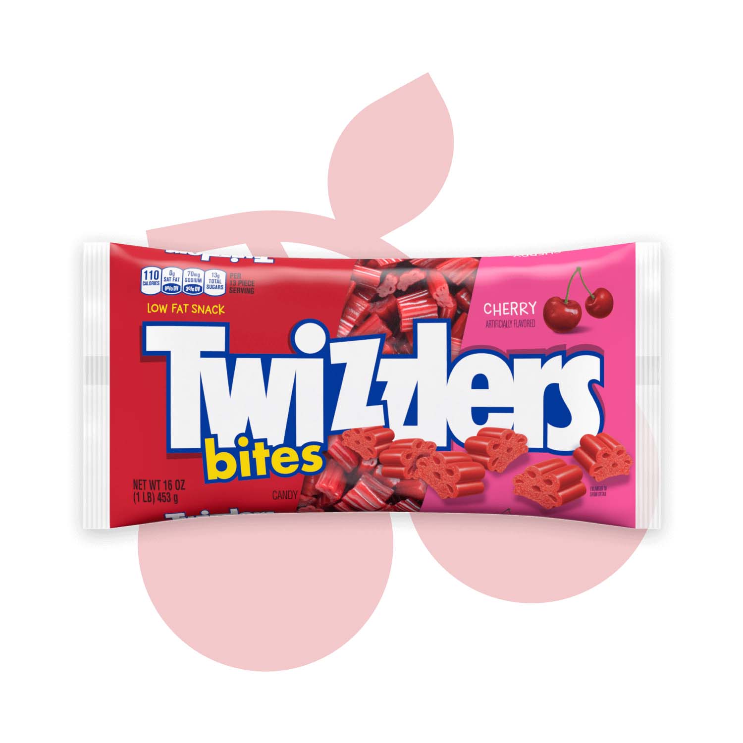 bag of twizzlers bites cherry flavored candy