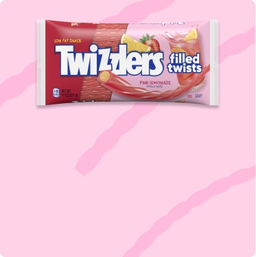twizzlers pink lemonade filled twists