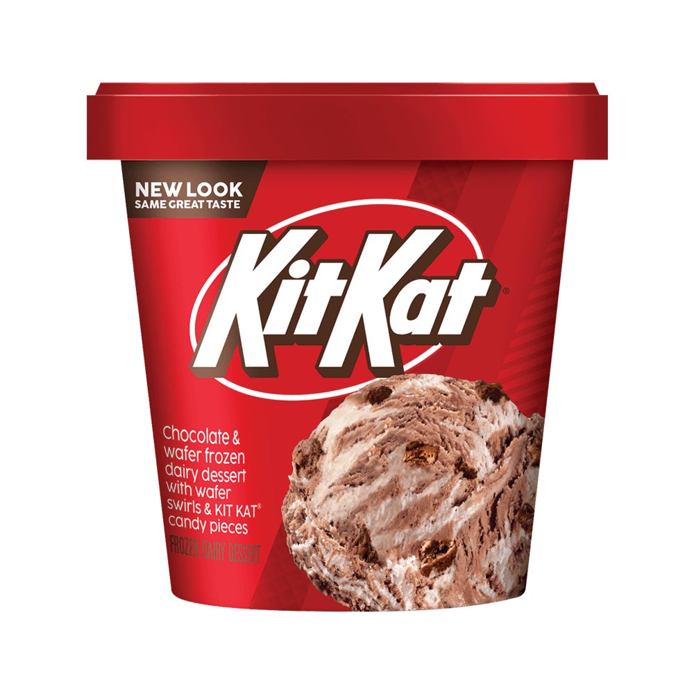 KIT KAT® Frozen Dairy Dessert, 14 oz pint - Front of Package