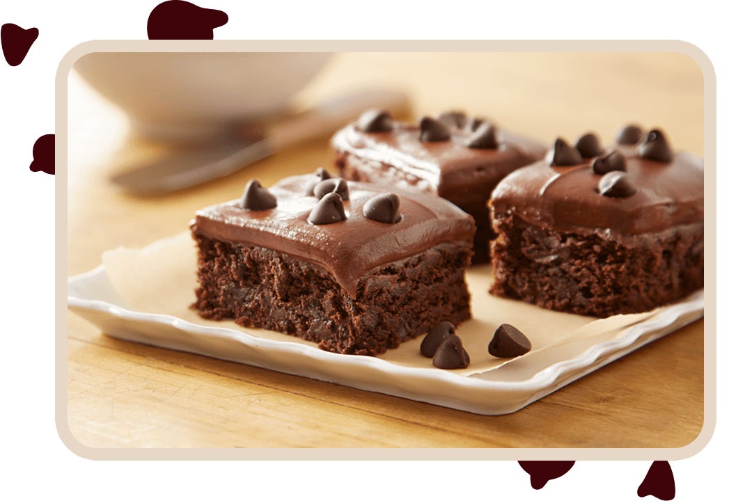 plate of hersheys gluten free ultimate chocolate brownies