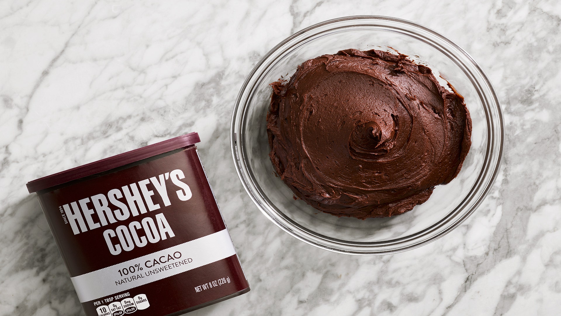 hershey's cocoa and frosting