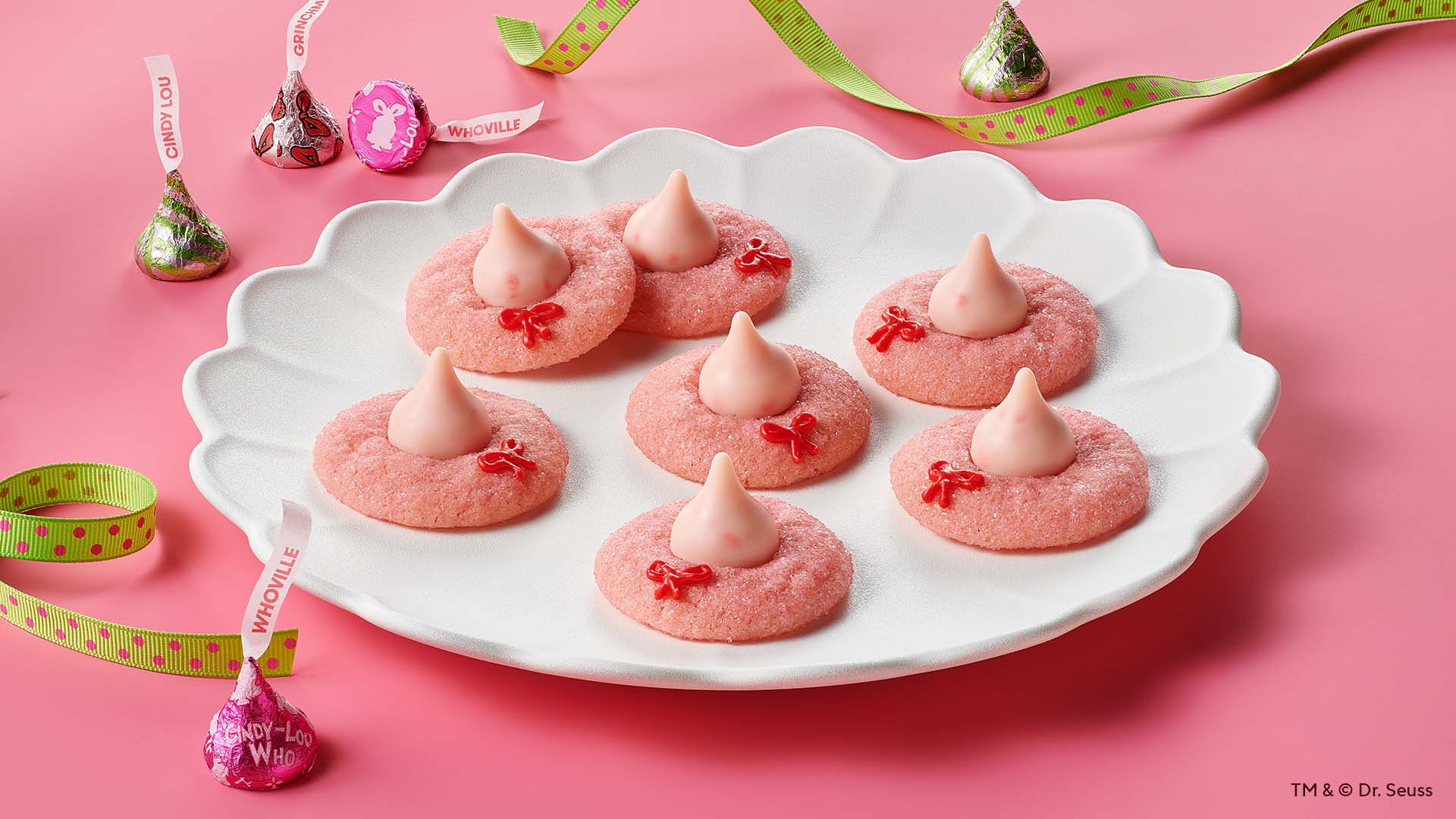 pink cindy lou who strawberry blossoms