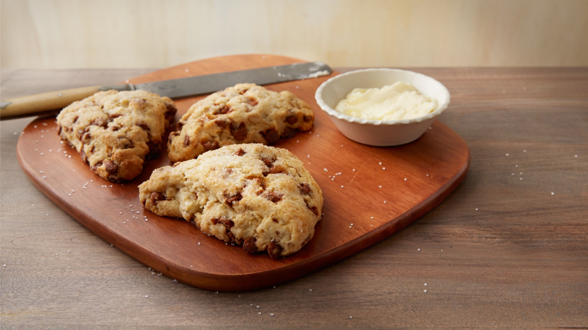 Easy Cinnamon Chip Scones