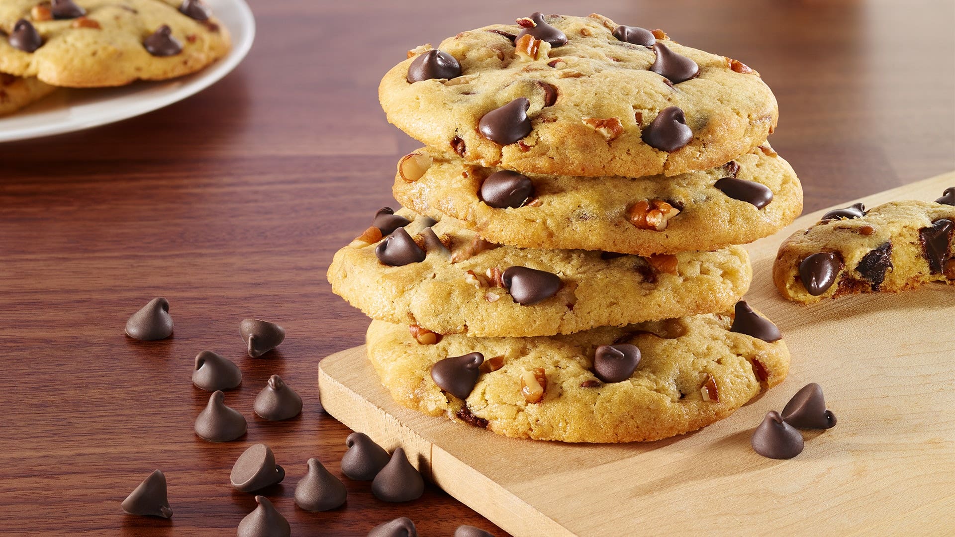 HERSHEY'S Chocolate Chip Cookies Made with Sugar Free Chocolate Chips