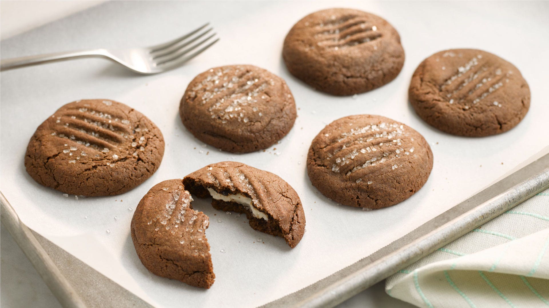 Double Chocolate Peppermint Pattie Cookies