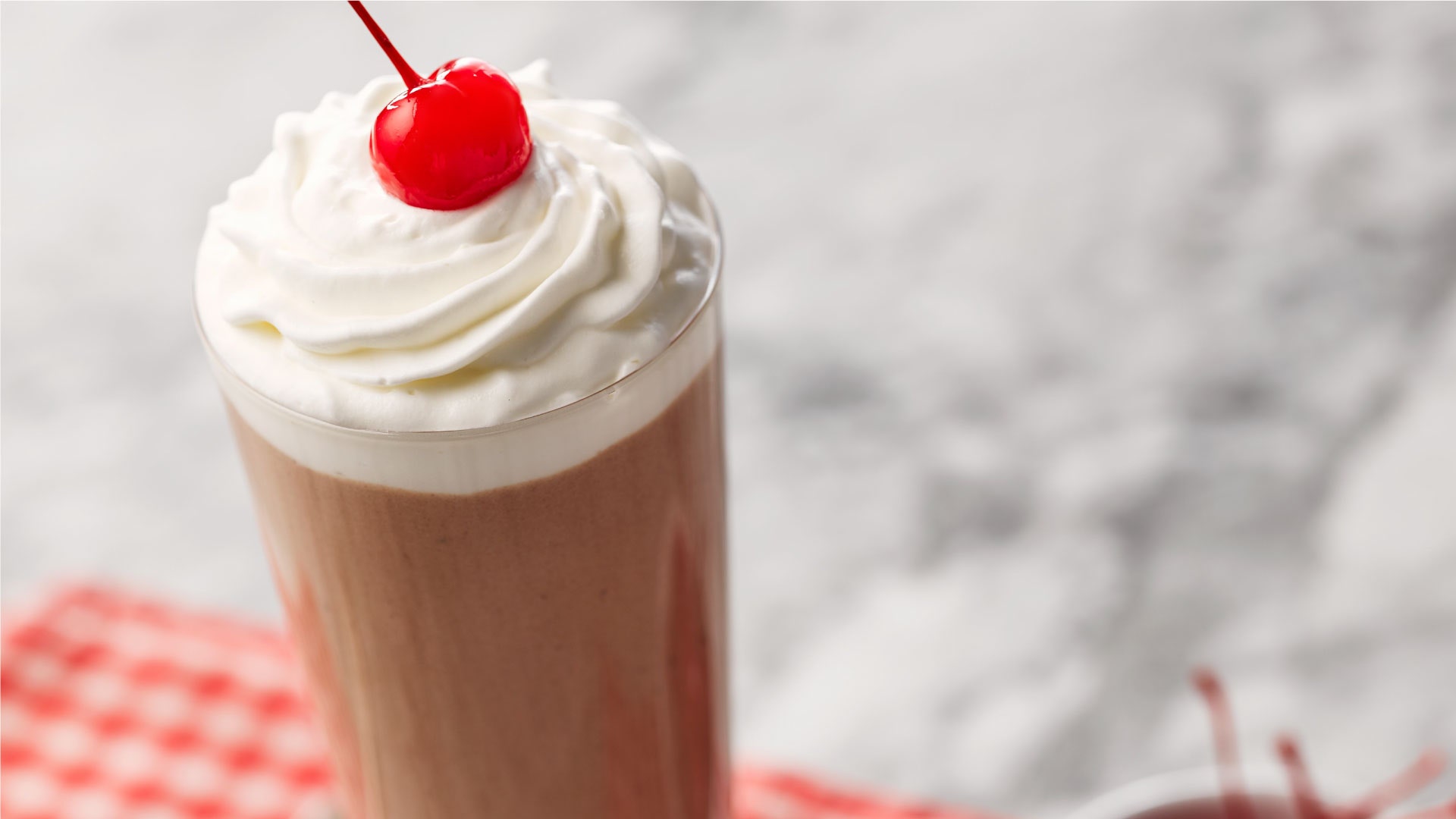 hersheys chocolate cherry milkshake