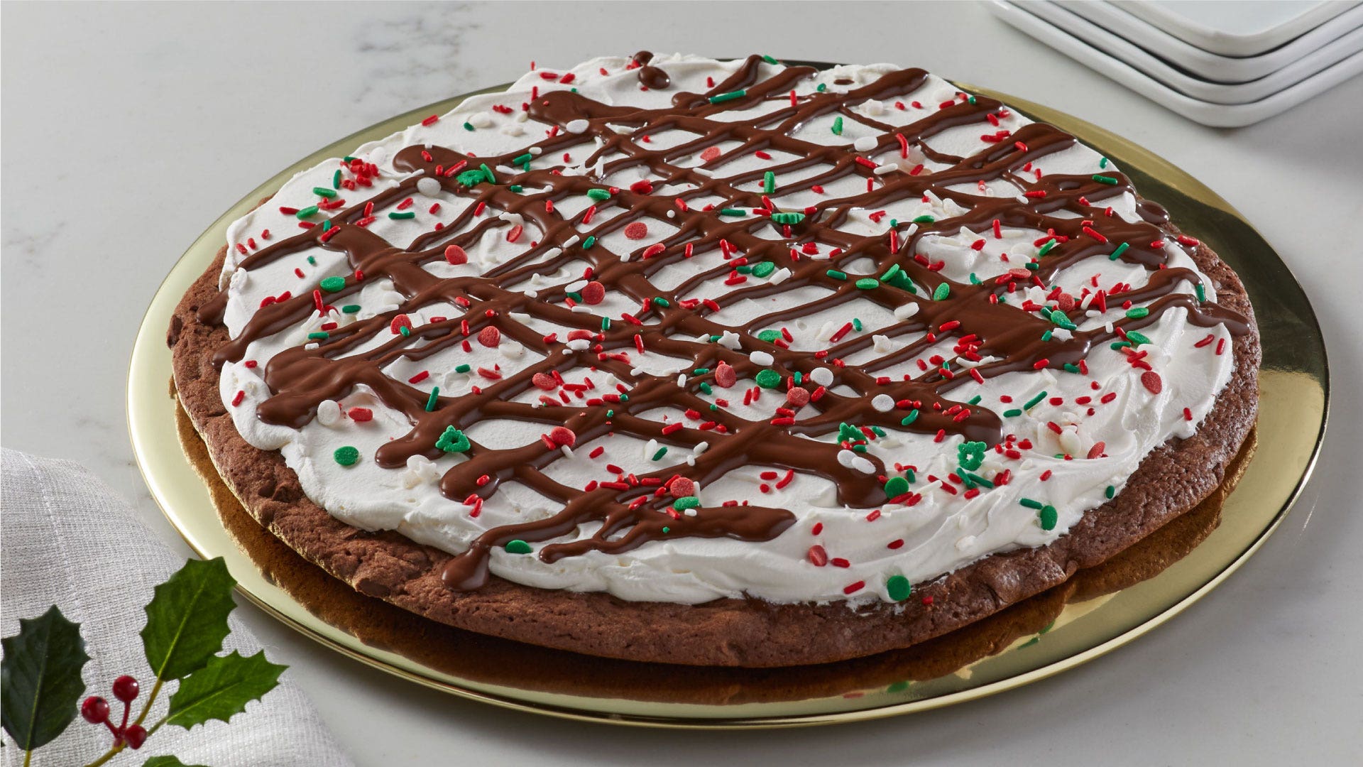 Christmas Cookie Pizza Recipe