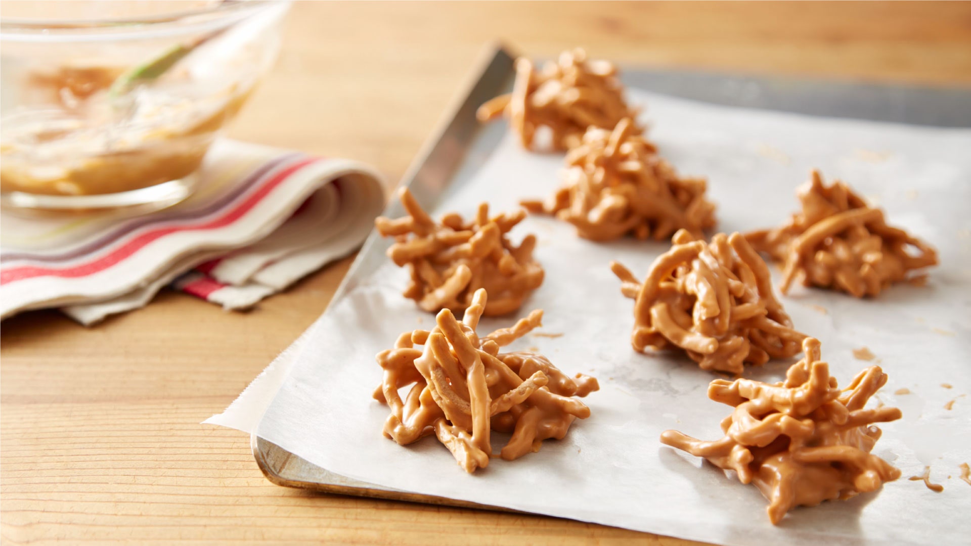 nobake butterscotch haystacks