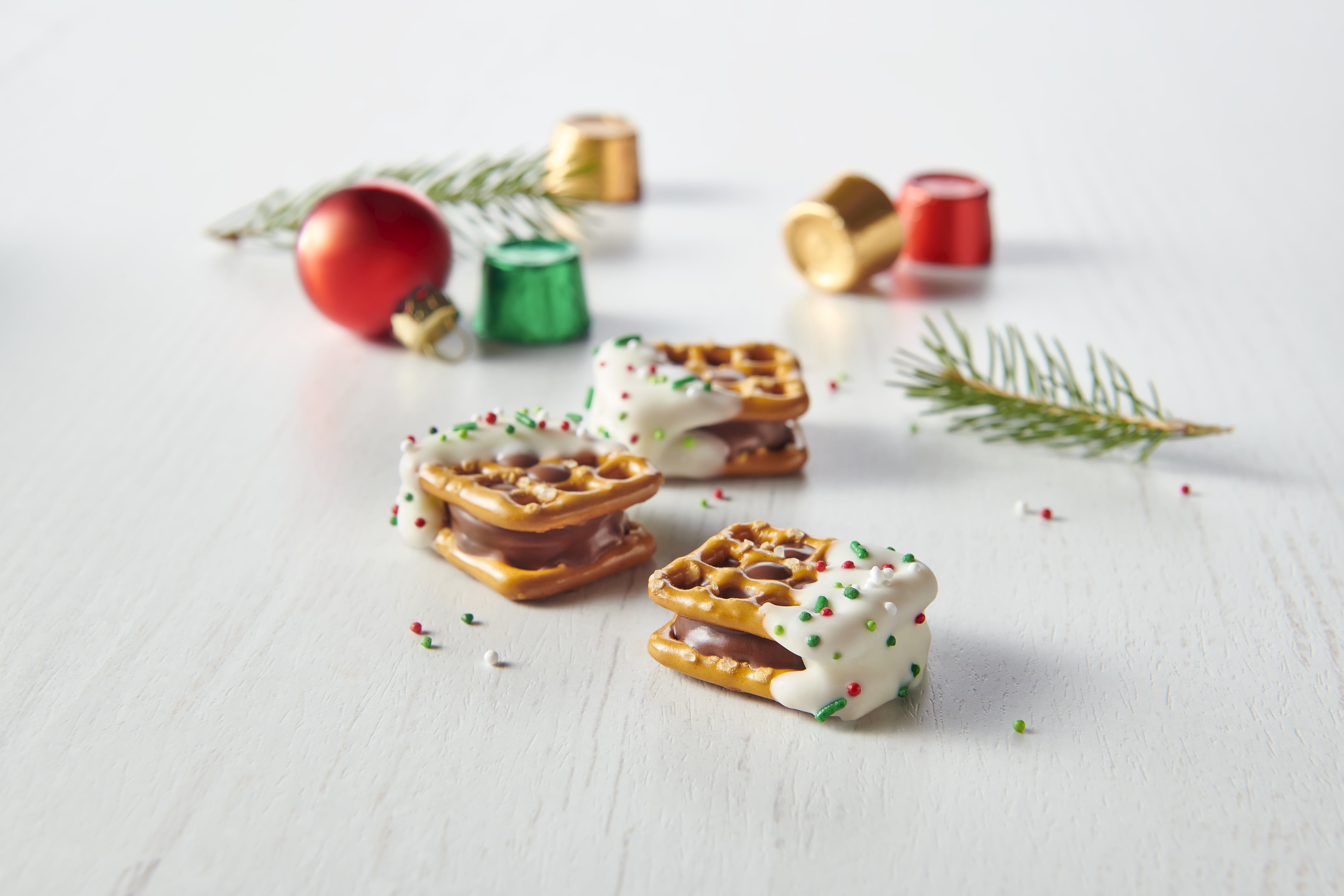 holiday rolo pretzel sandwiches recipe