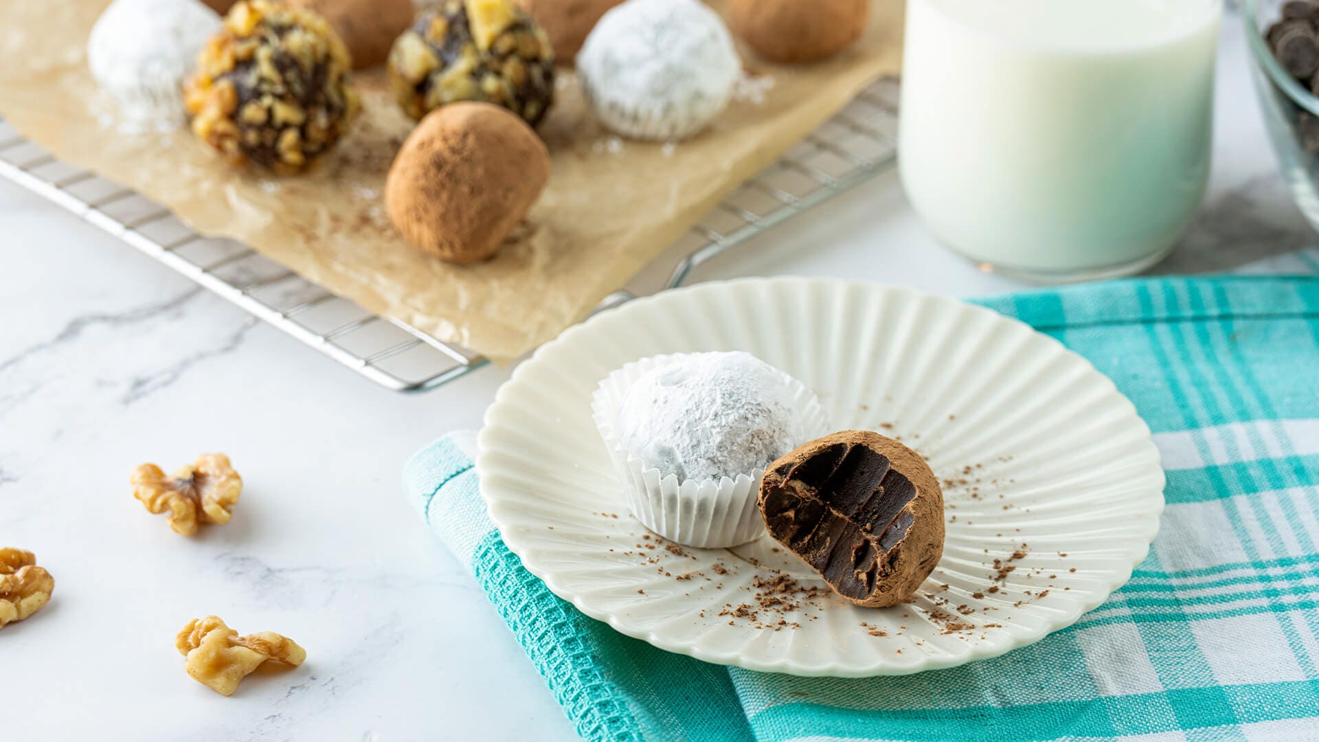 chocolate truffles