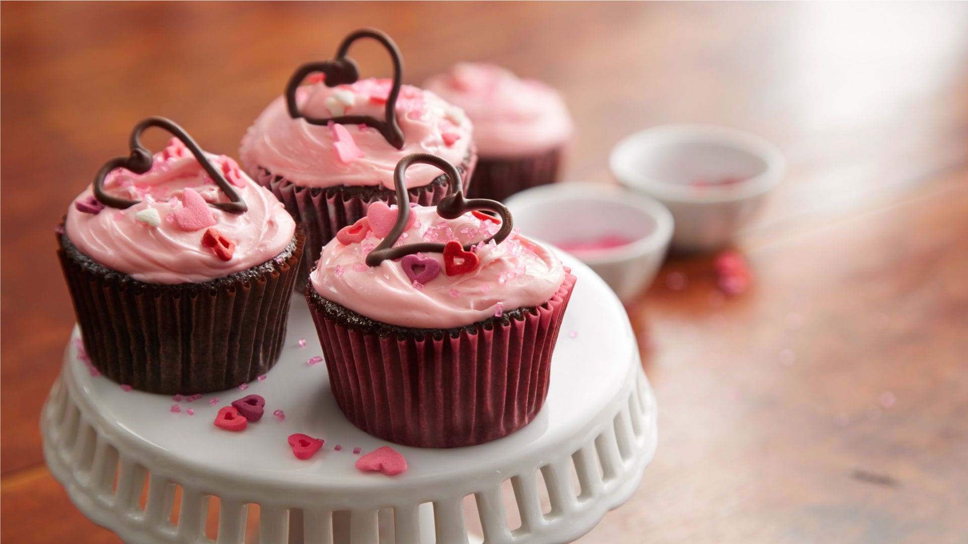 Sweetheart Chocolate Cupcakes | Receipes