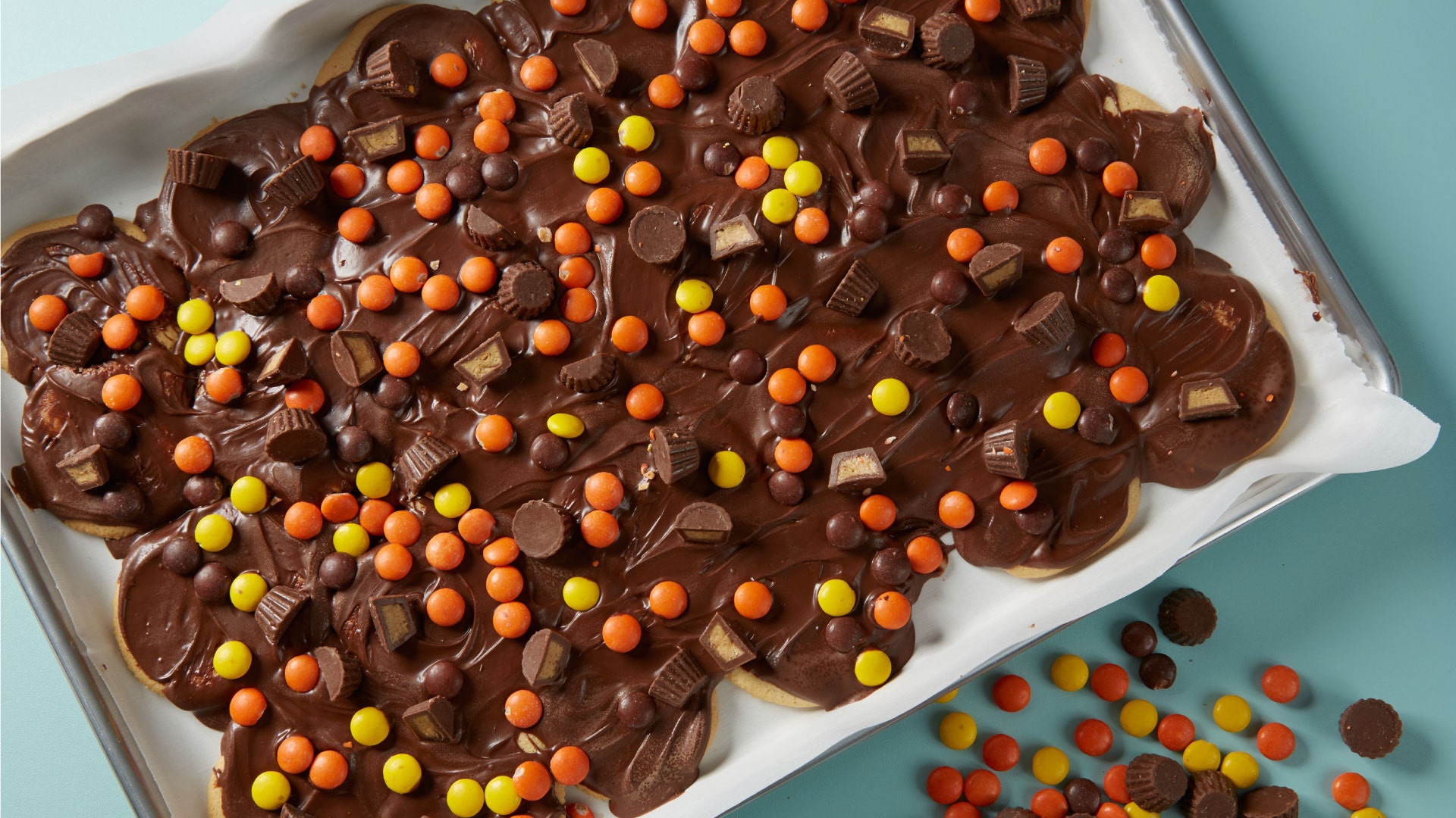 reeses cookie bark