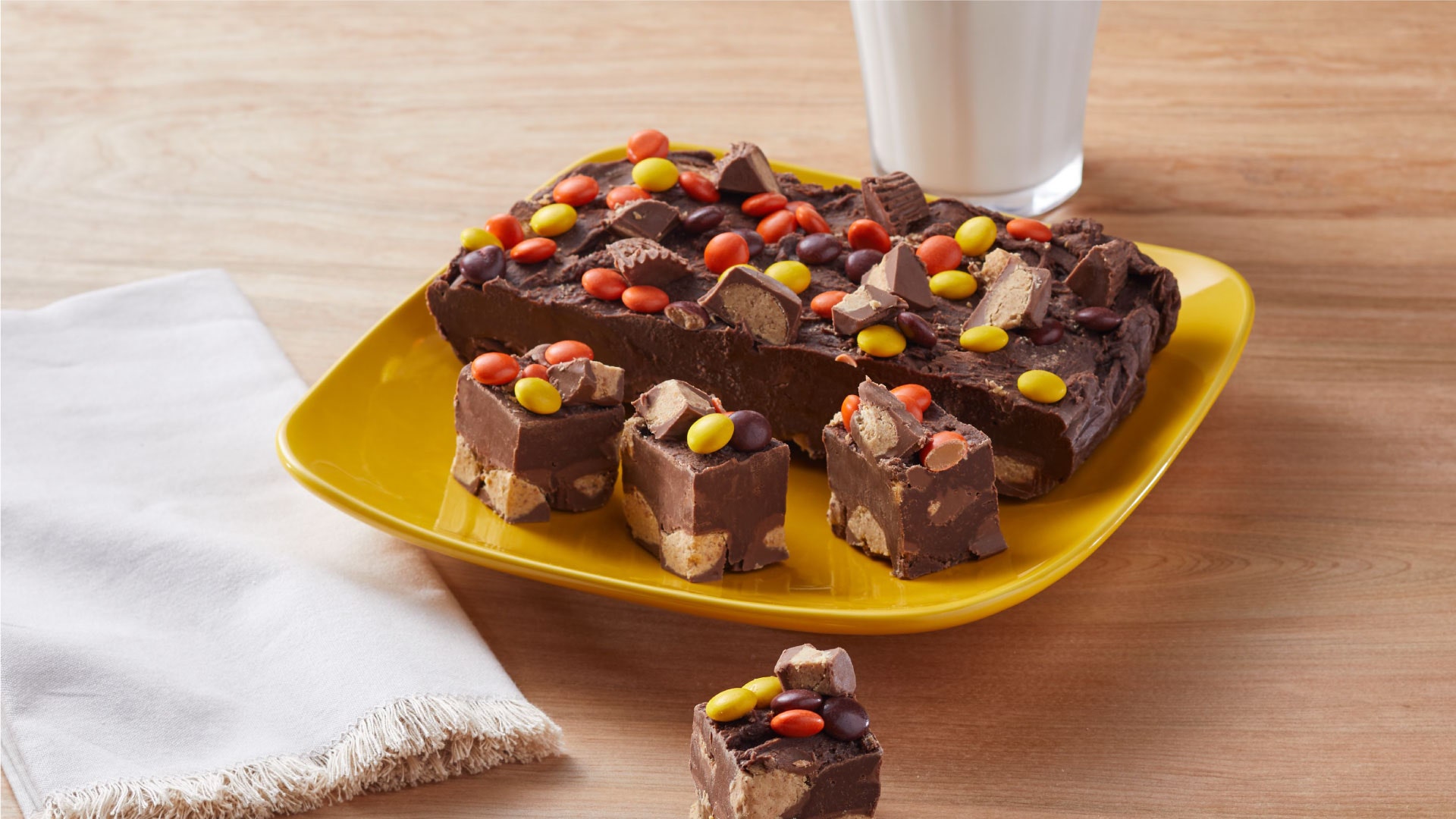 reeses loaded fudge