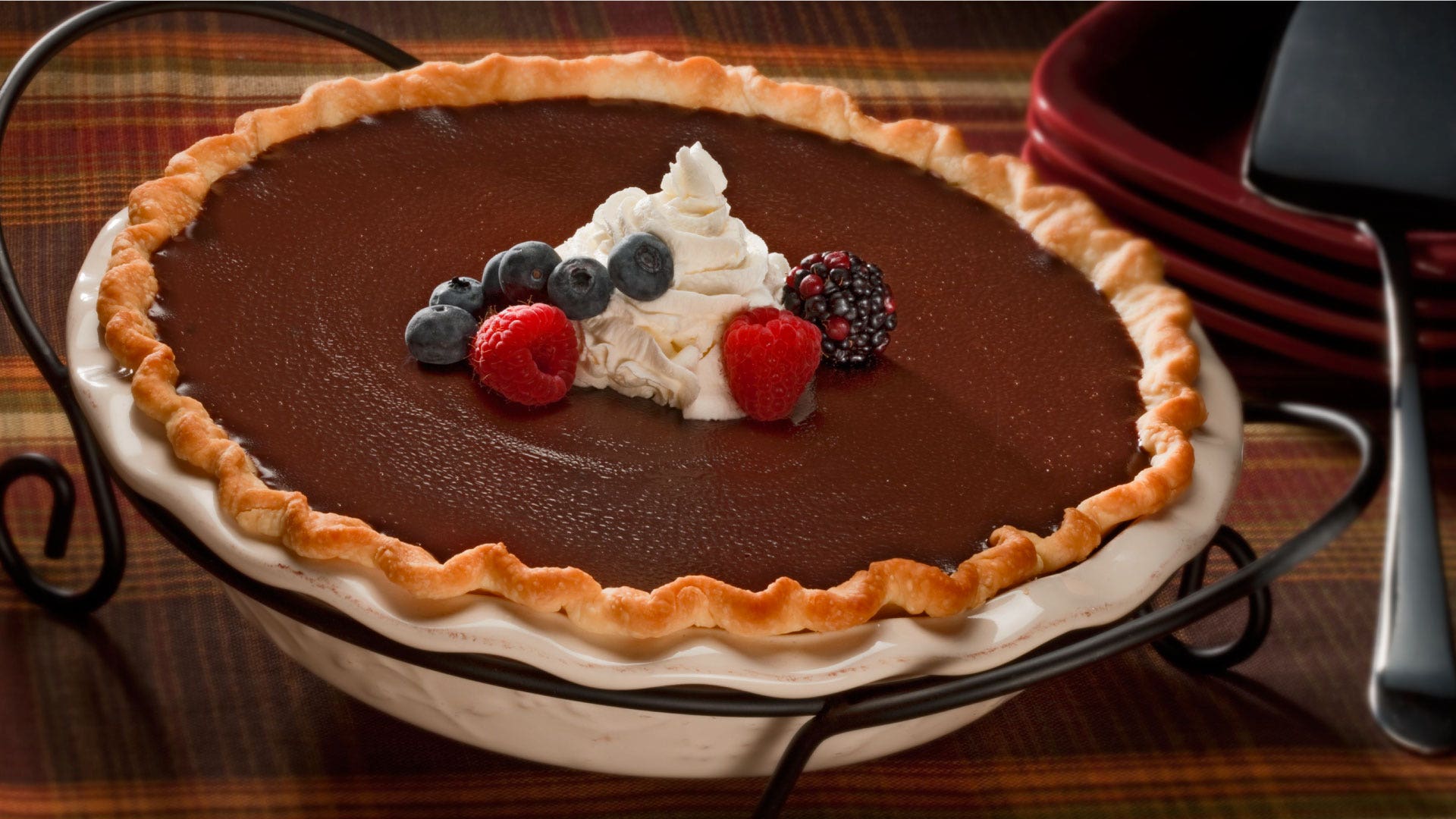 Image of HERSHEY'S Cocoa Creme Pie
