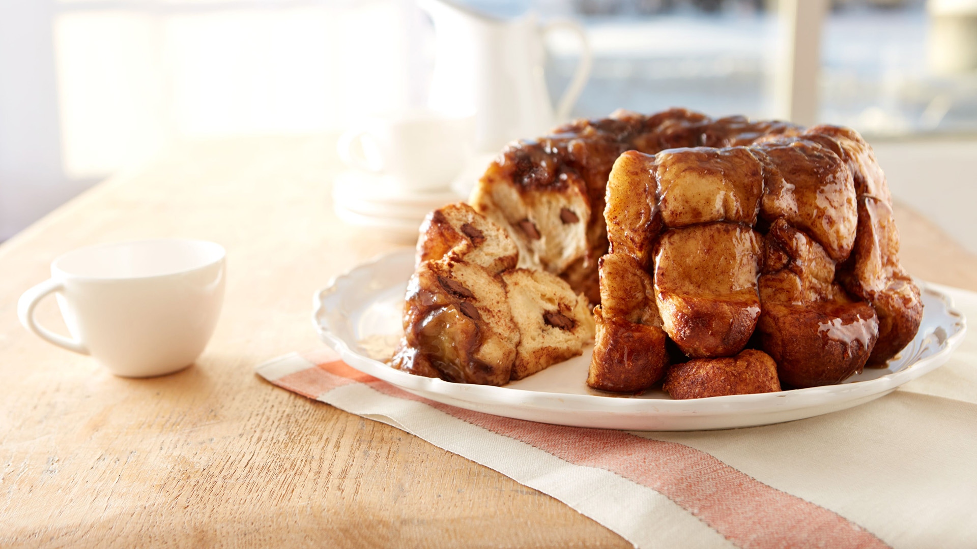 Image of Chocolate Quicky Sticky Bread