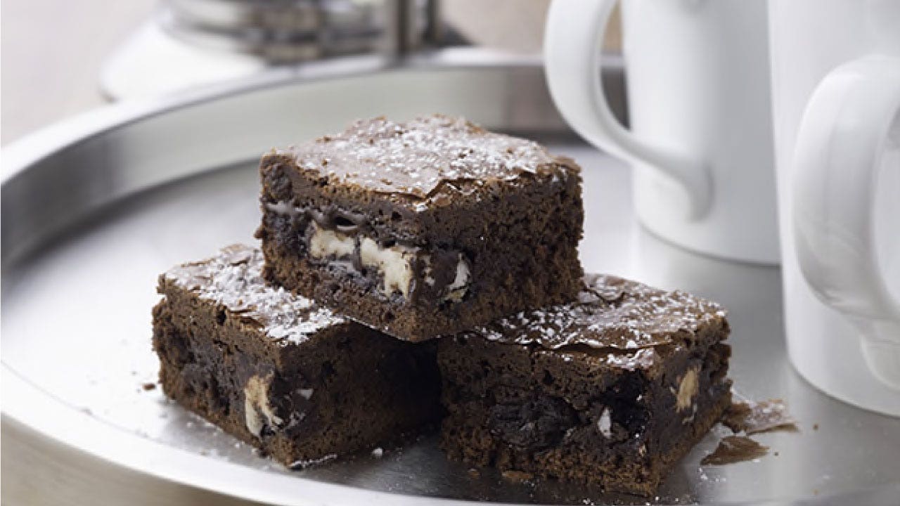 Image of Peppermint Pattie Layered Fudge Brownies
