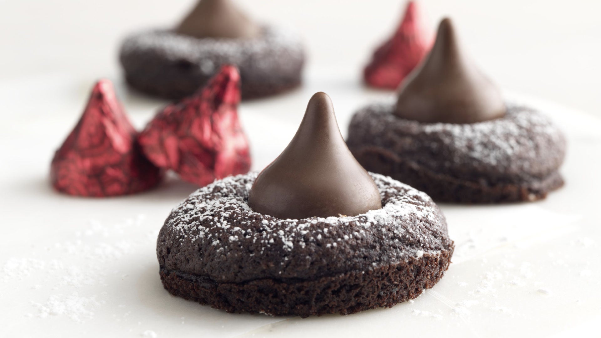 hersheys kisses meltaway brownie bites