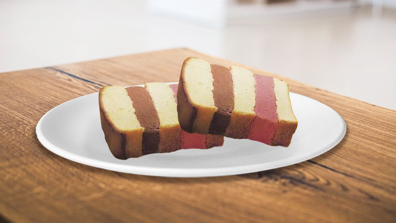 Image of Neapolitan Ice Cream Sandwich Cake