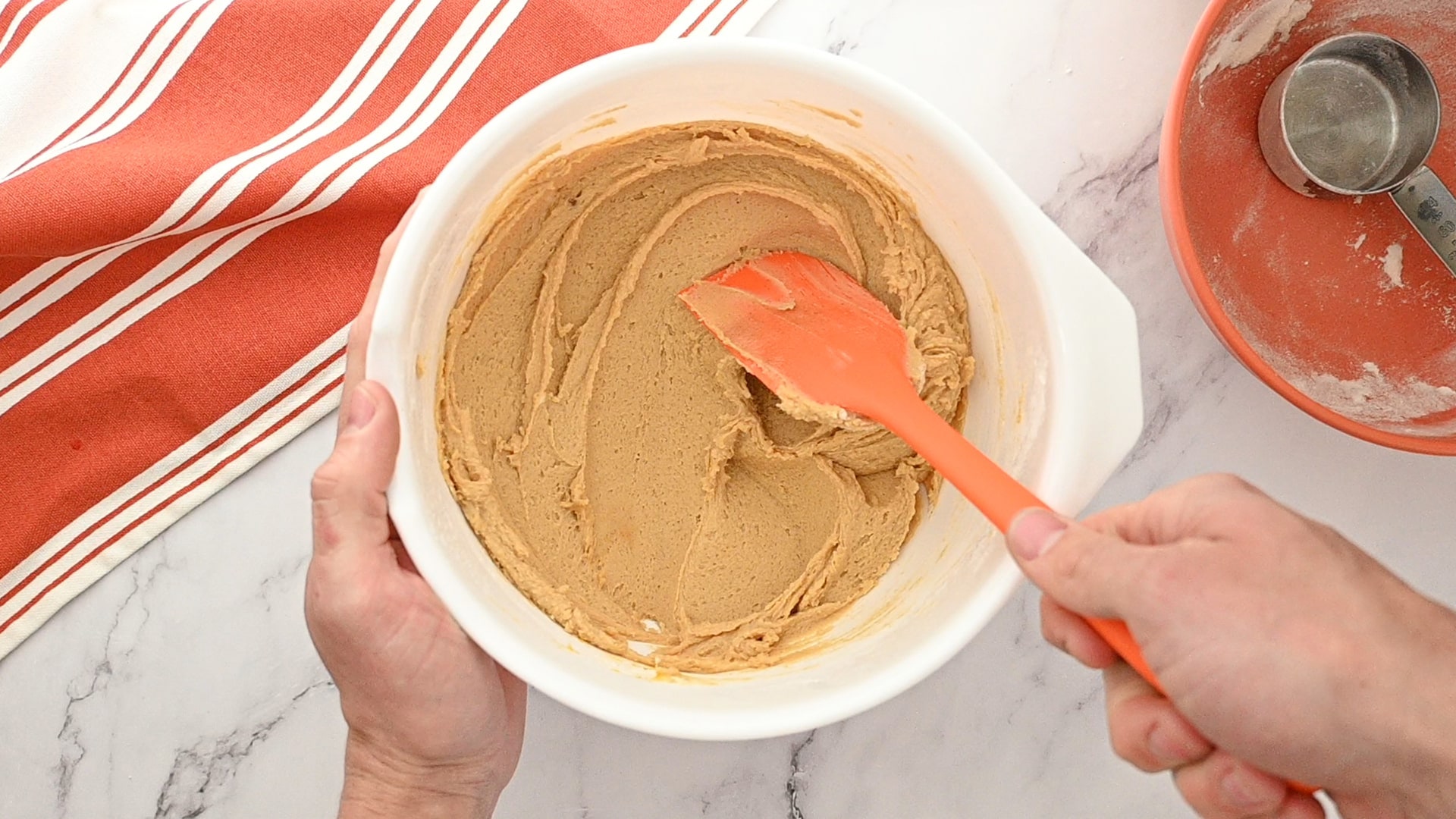 dry ingredients added