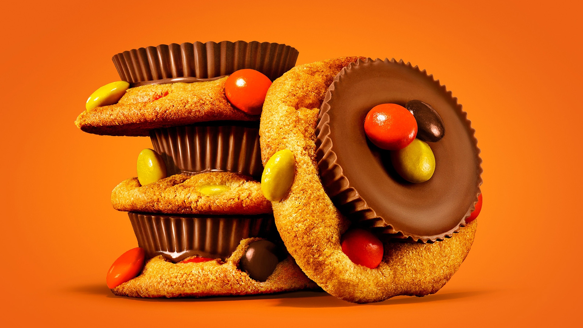 reeses pieces cup cookies