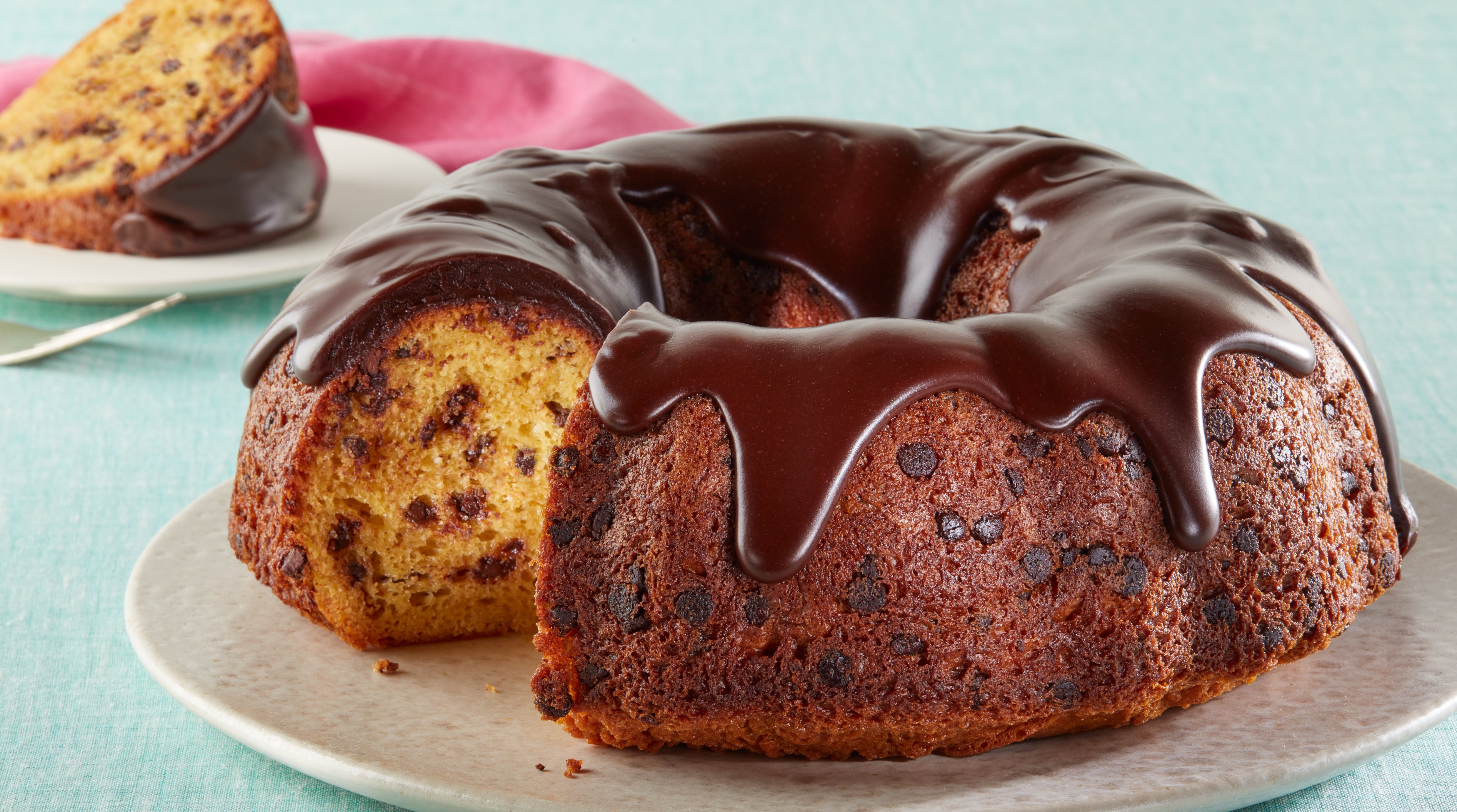 Banana Chip Bundt Cake