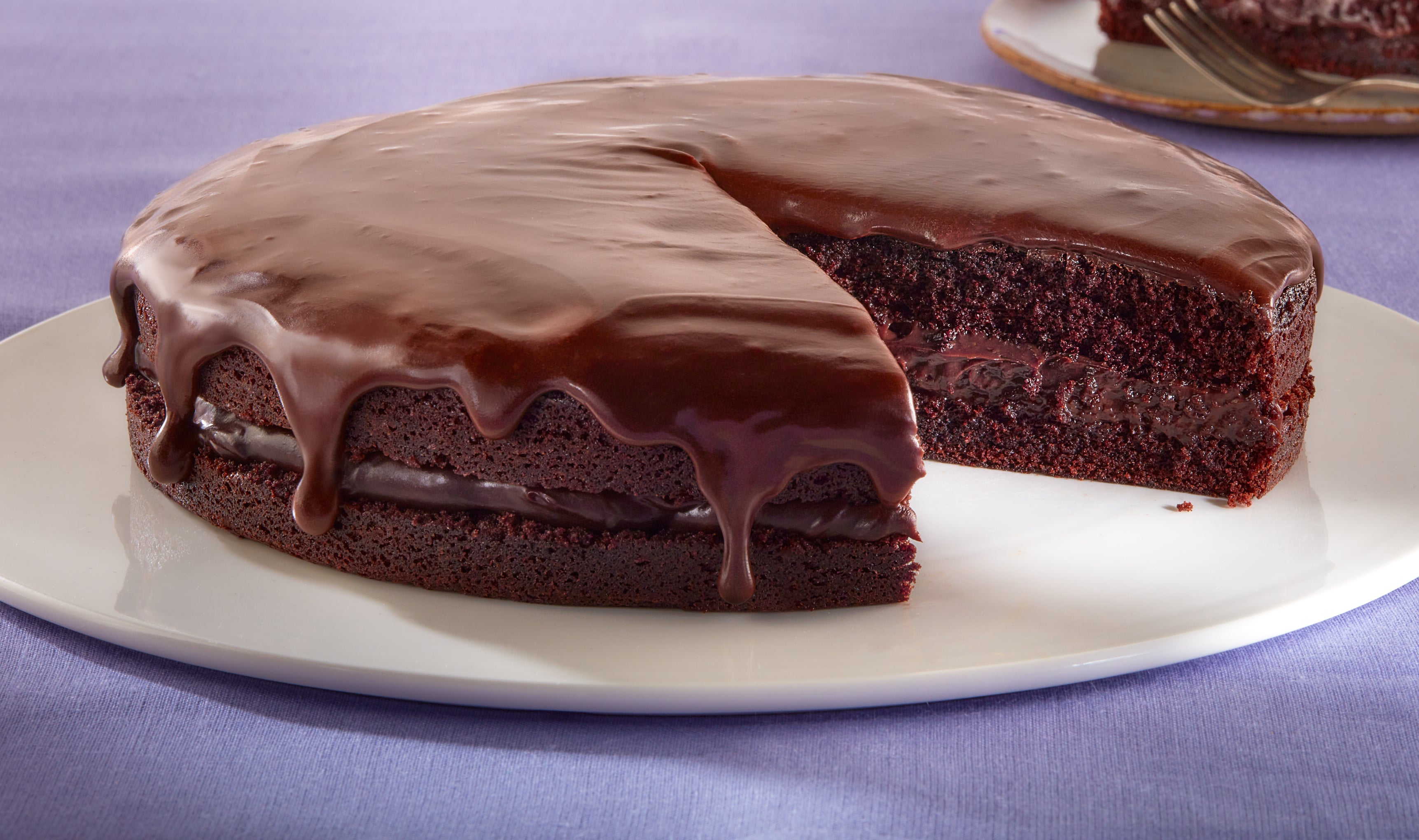 All-Chocolate Boston Cream Pie