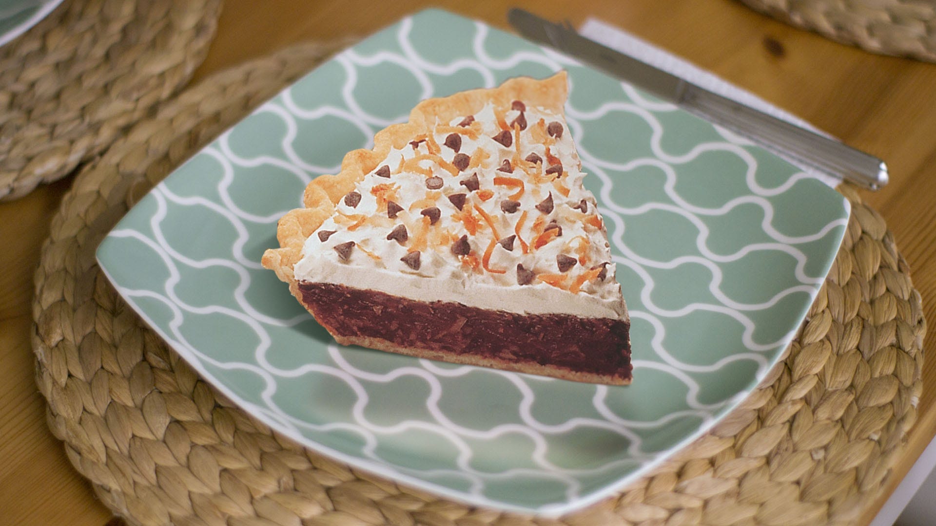 Image of Easy Chocolate Coconut Cream Pie