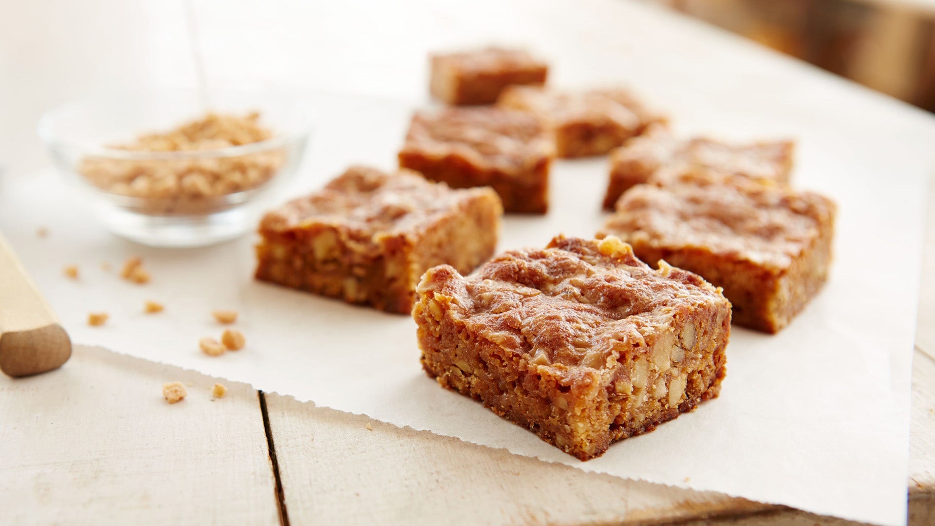 Image of Chewy Caramel Toffee Bars