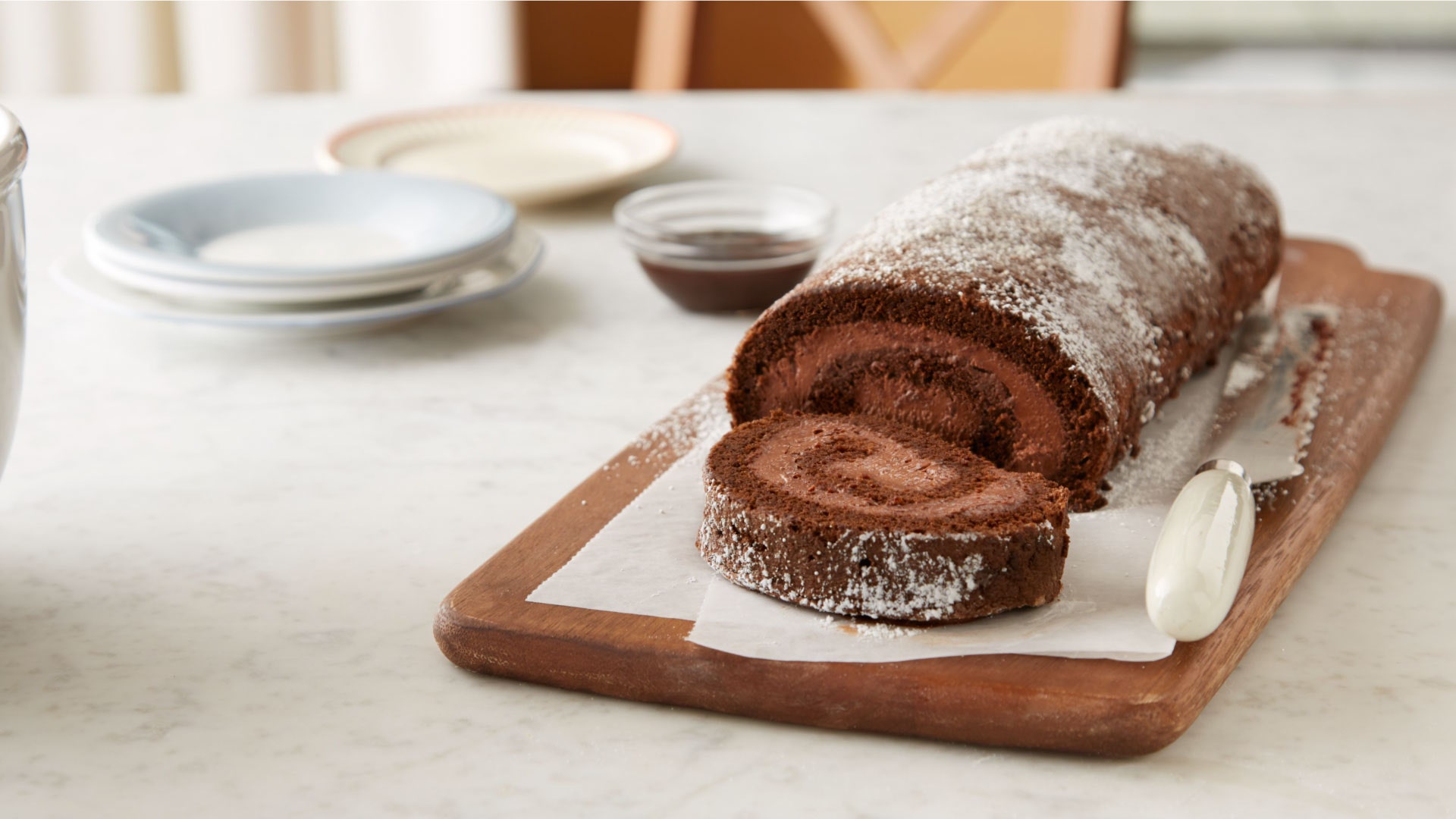 Chocolate Swiss Roll Recipe