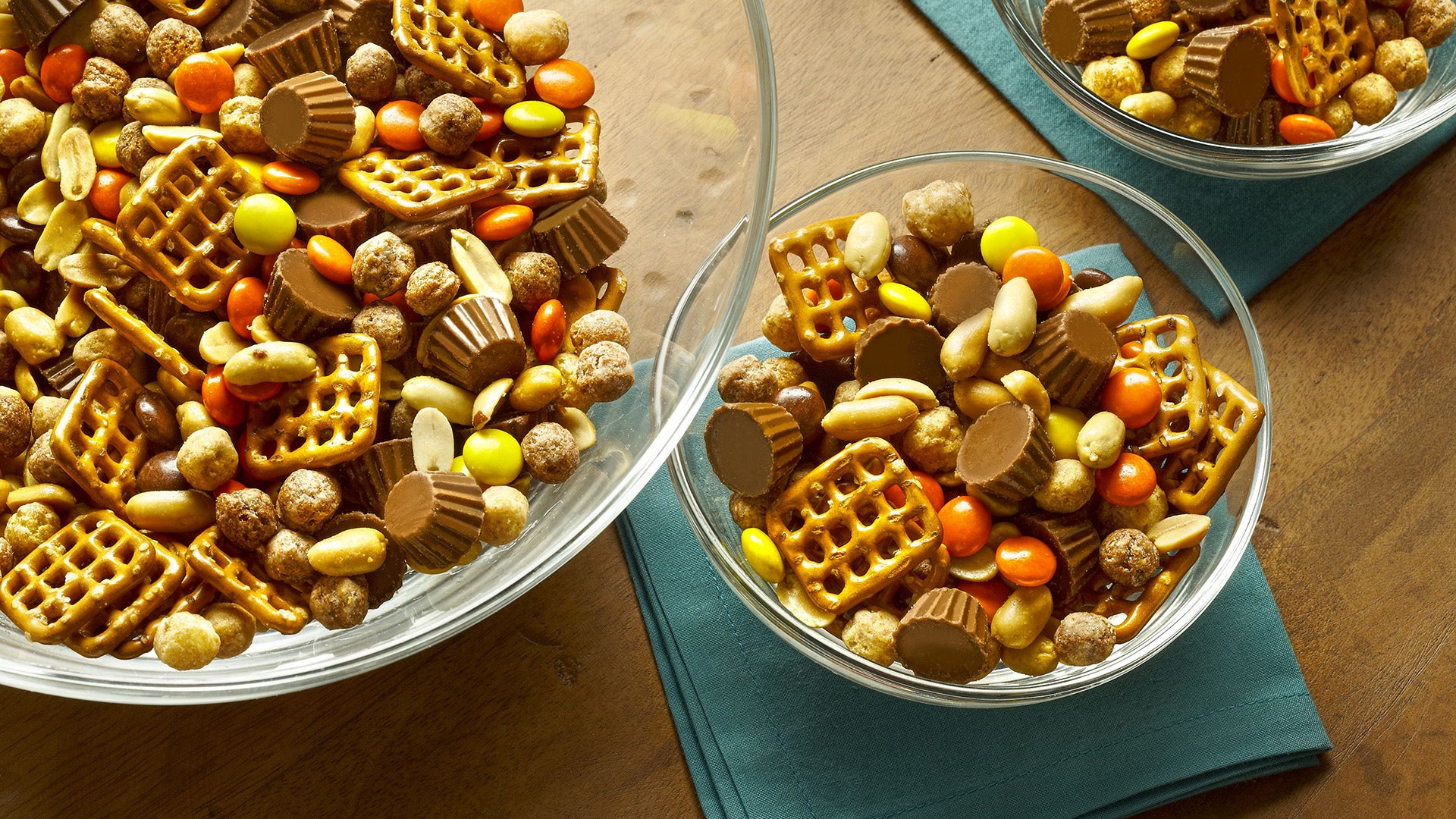 game day party snack mix