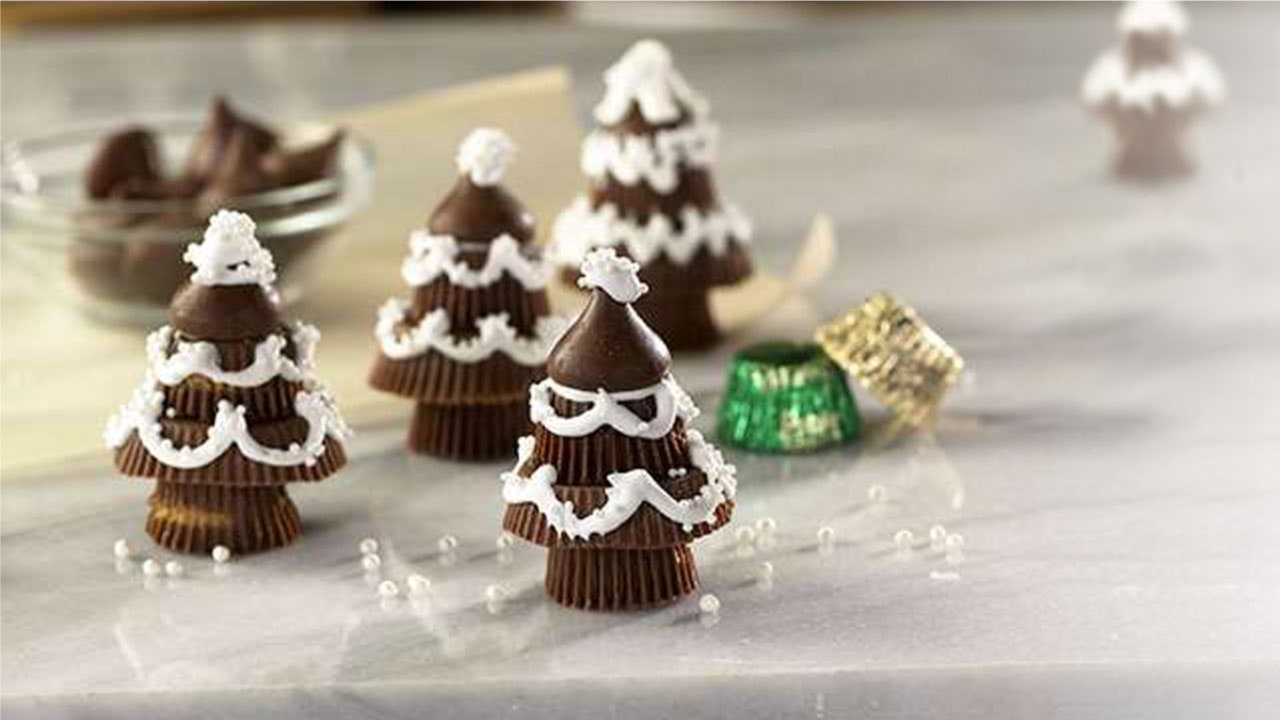 hersheys chocolate candy trees