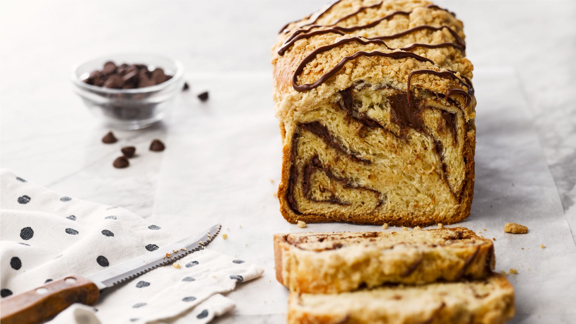 chocolate chip babka