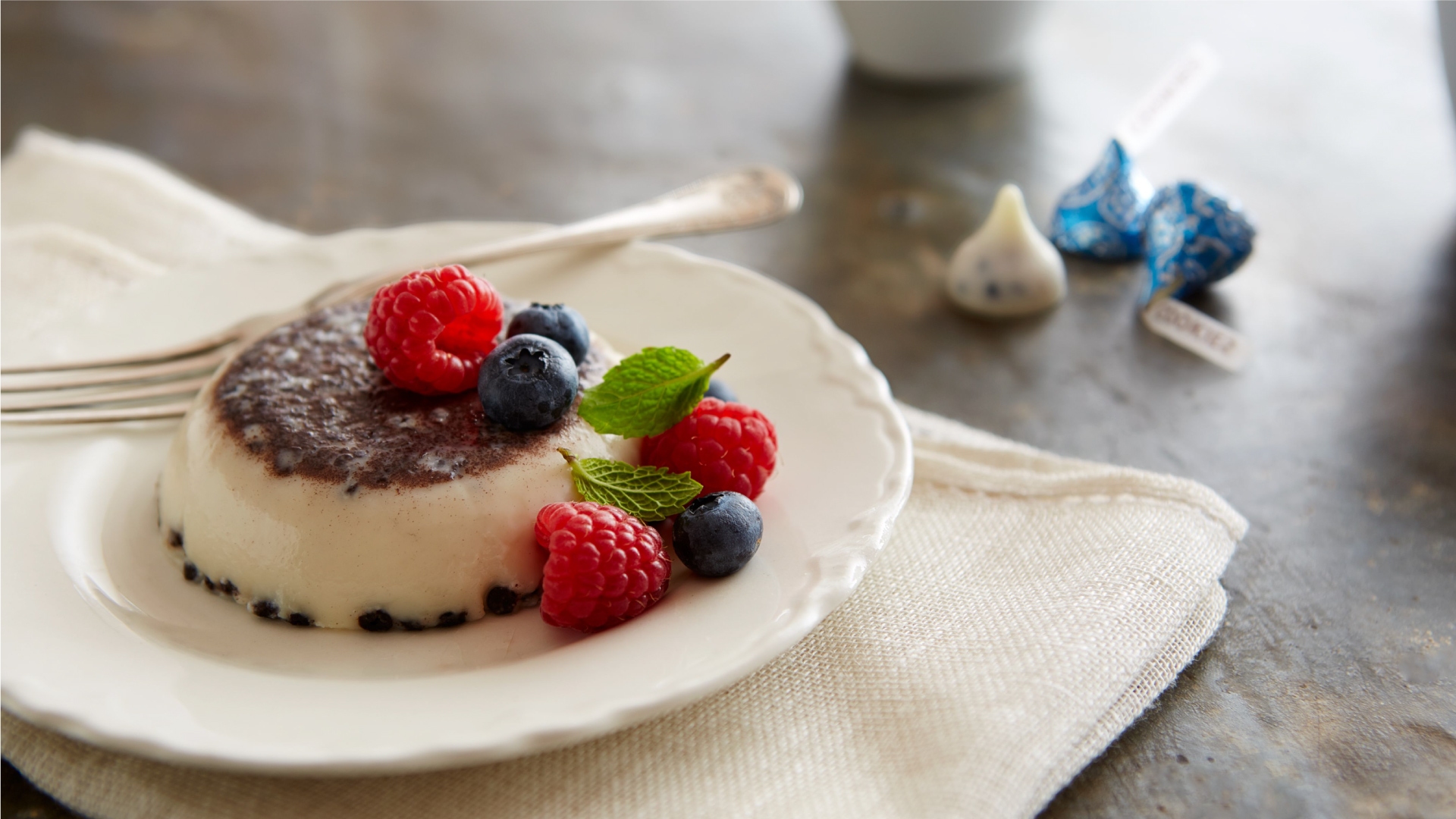 cookies n creme panna cotta