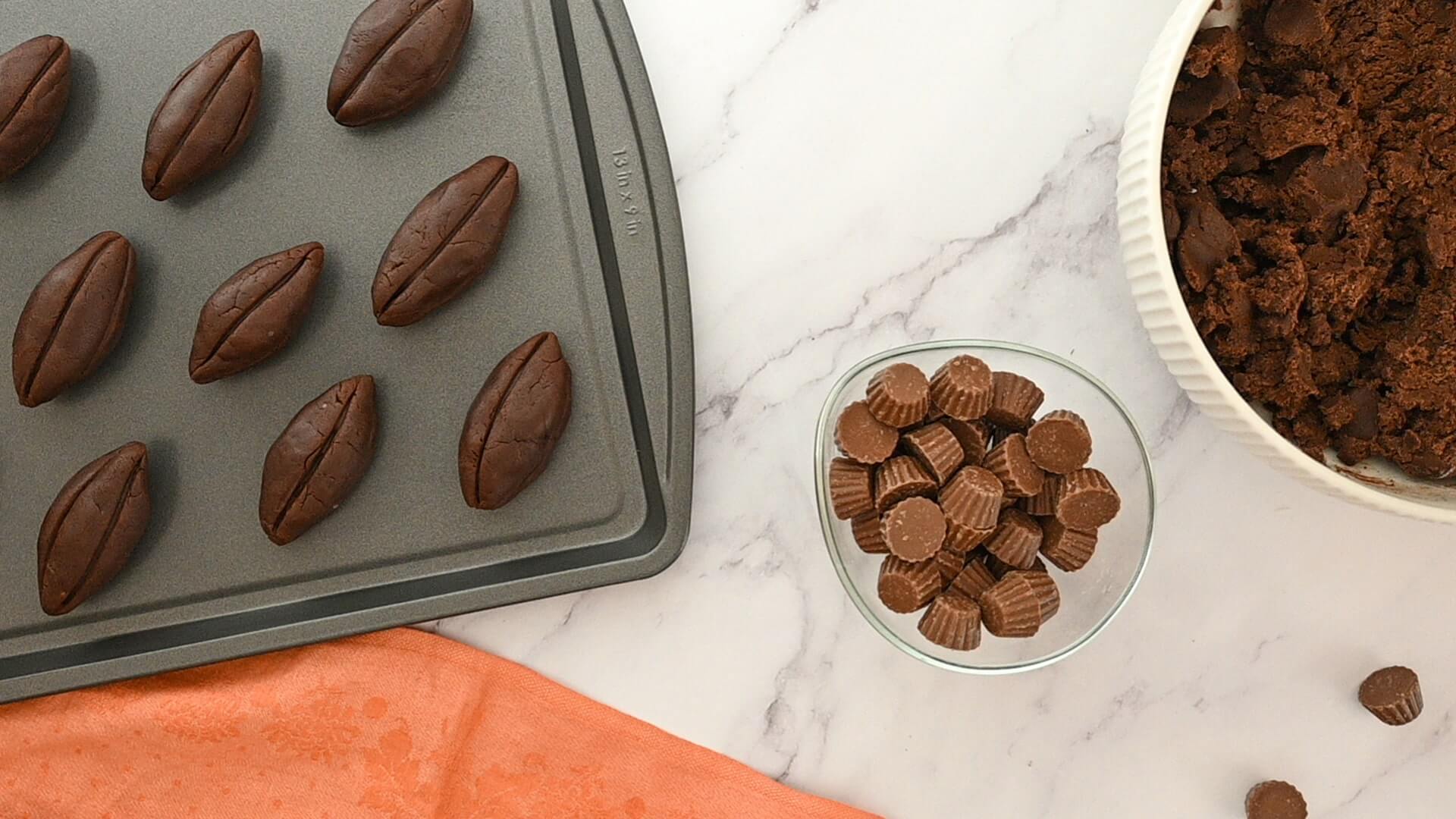 cookies on cookie sheet