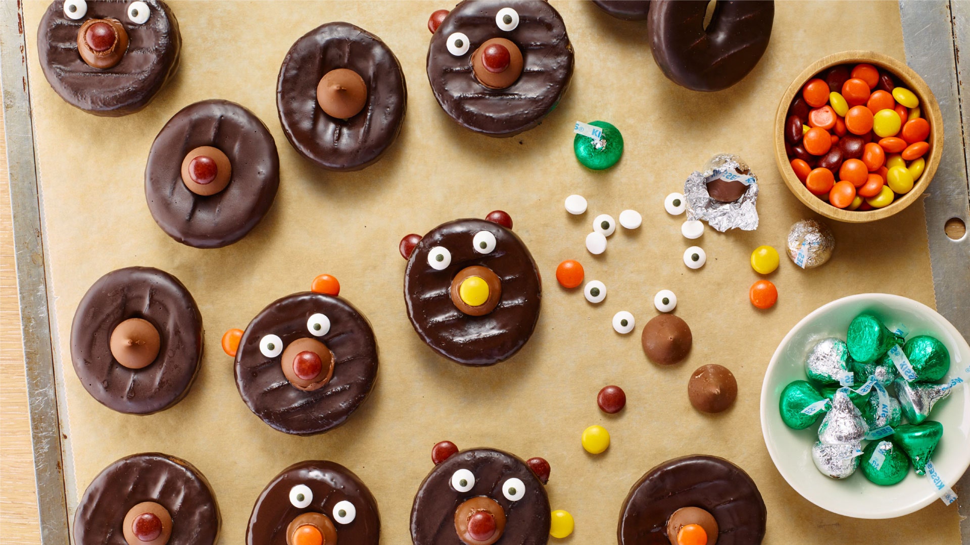 hersheys kisses donut bears