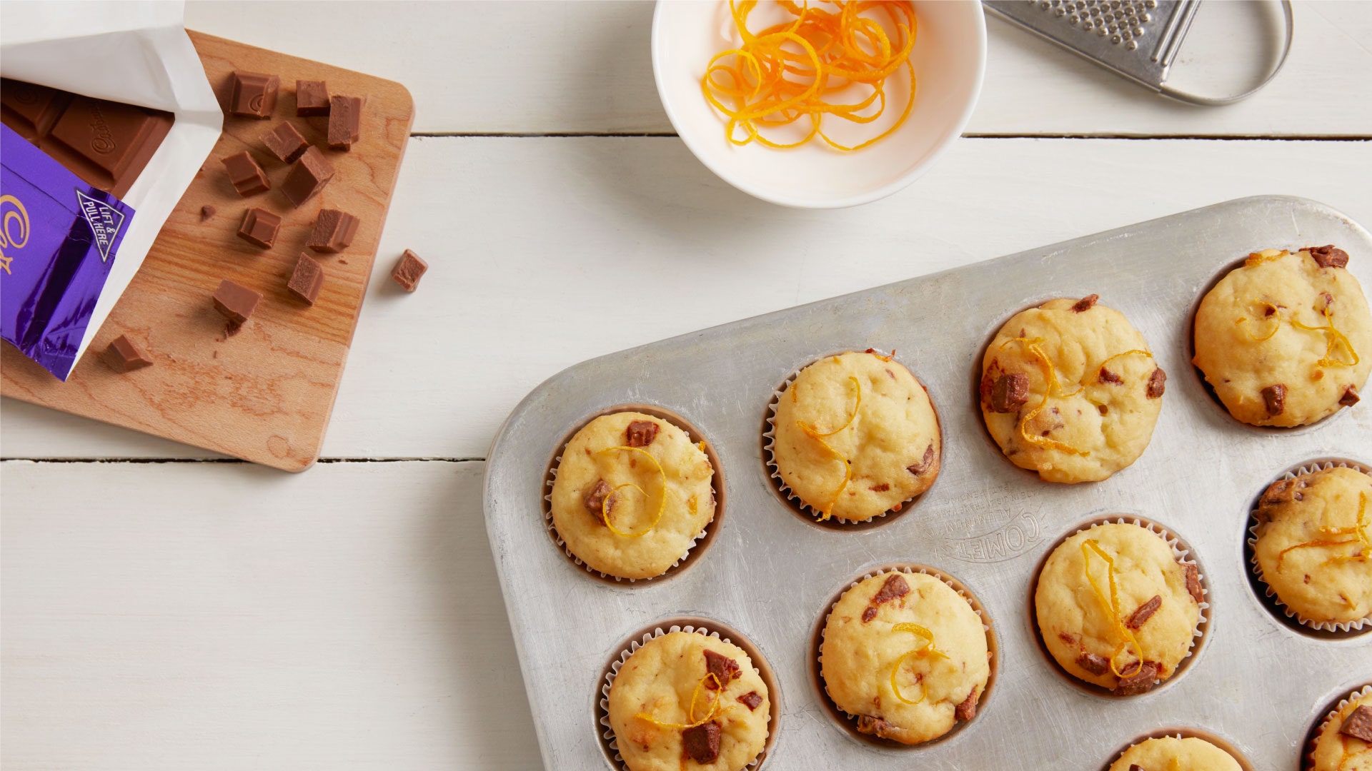 Mini Chocolate Orange Muffins