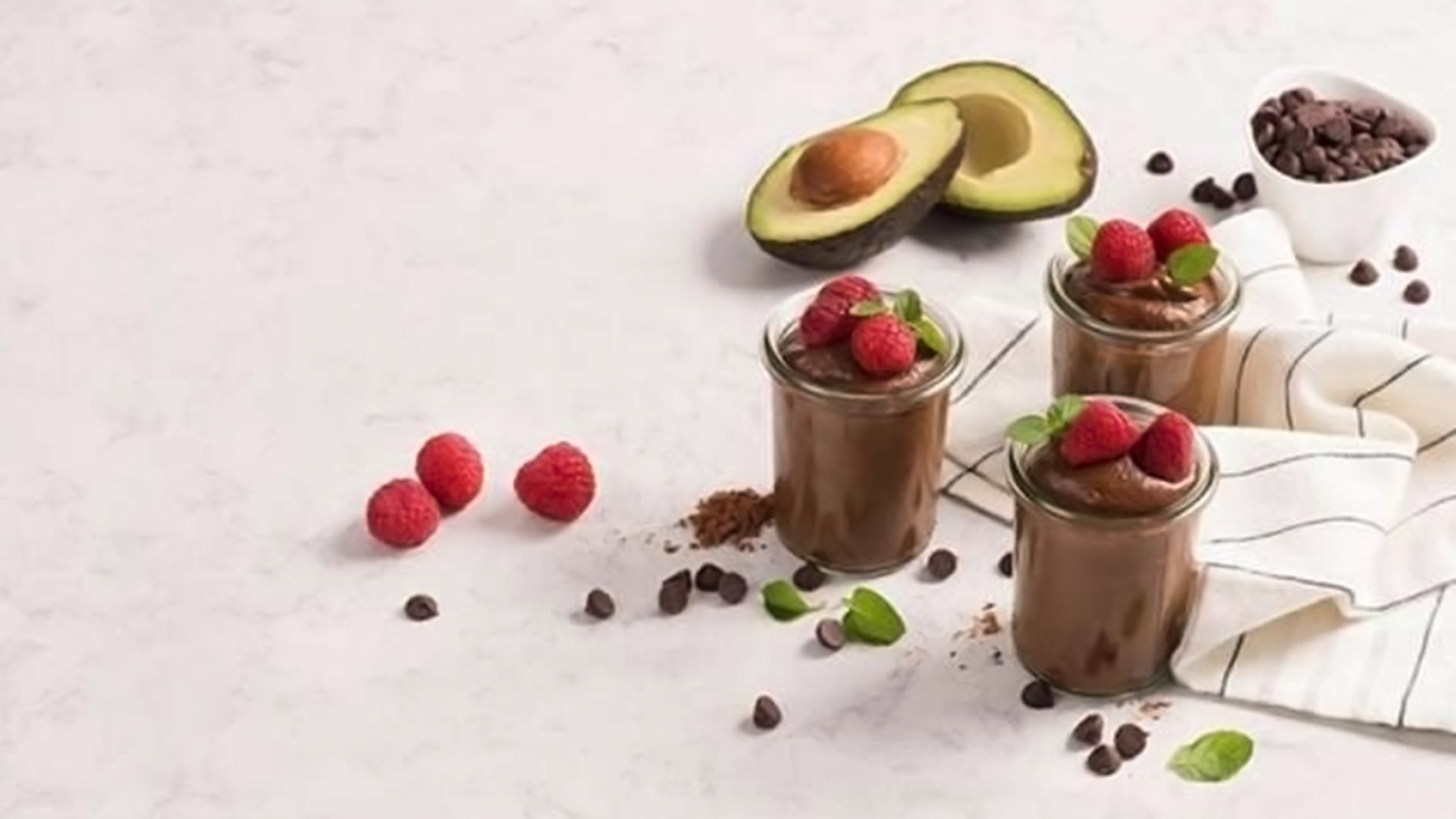 chocolate avocado mousse